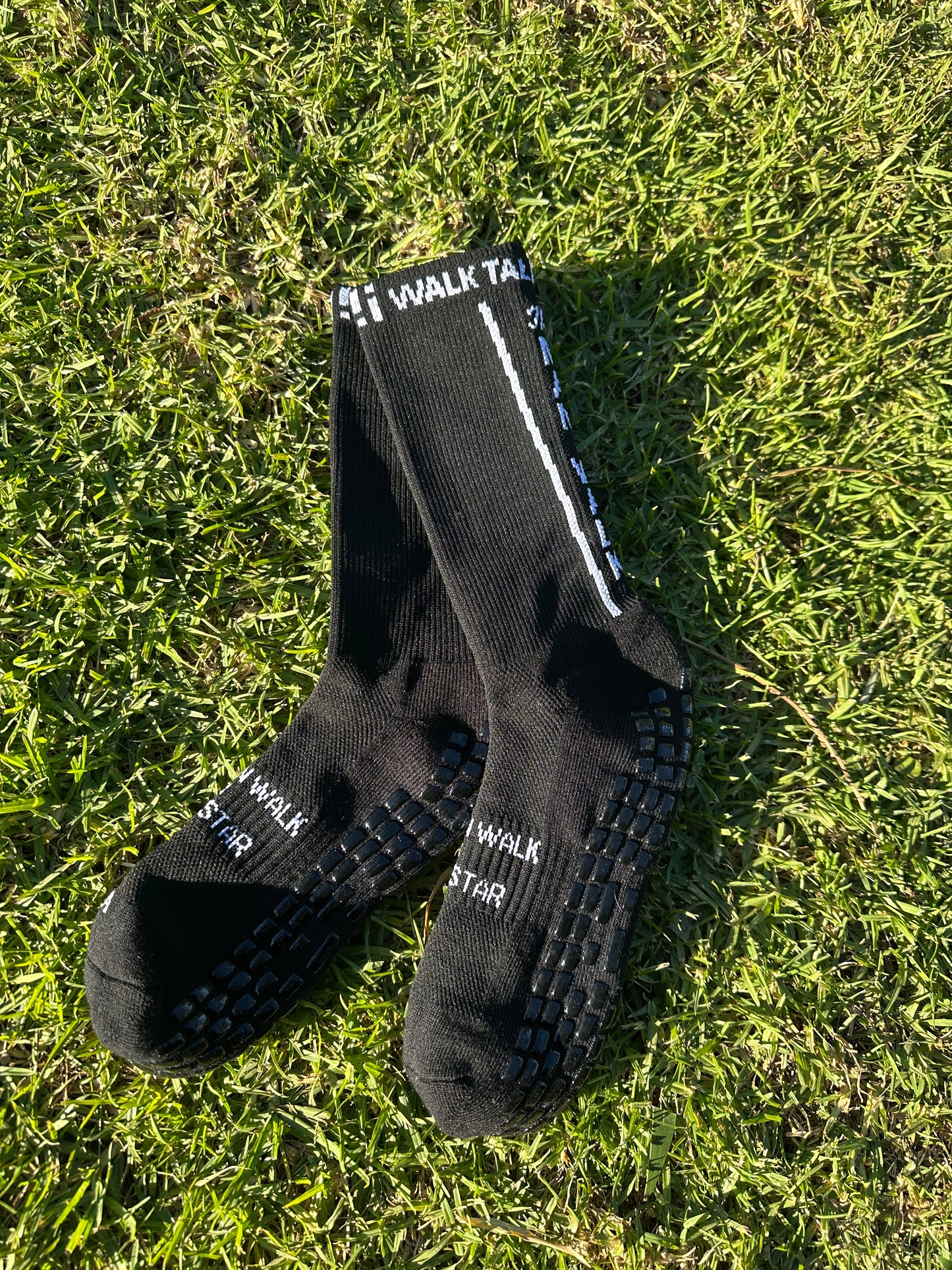 The Man Walk x Grip Star Socks