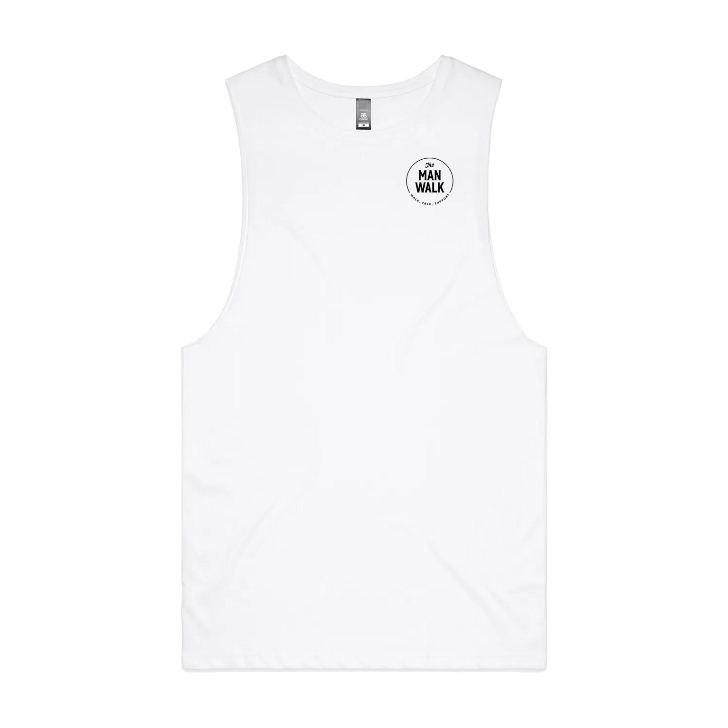 White front flat lay
