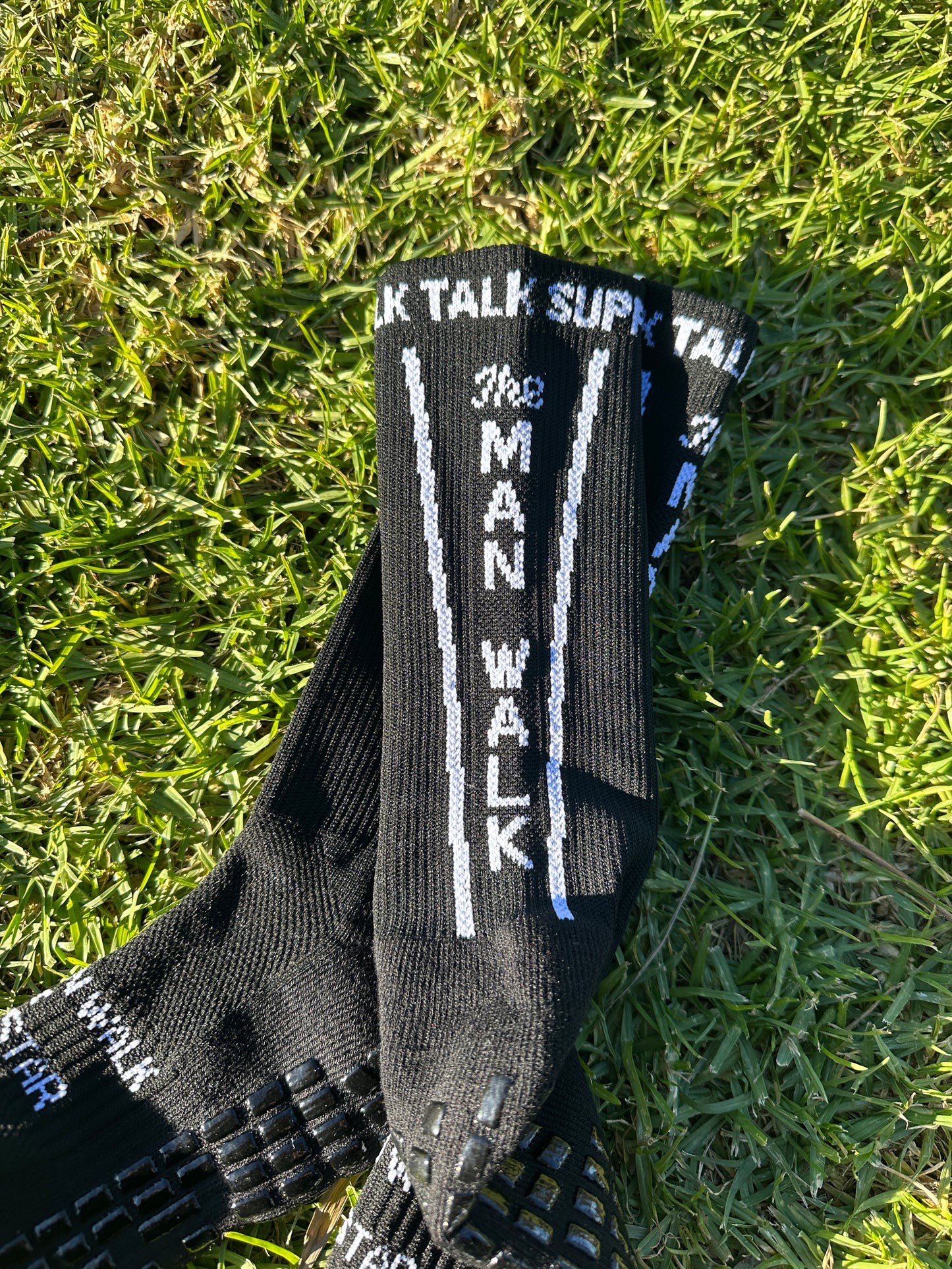 The Man Walk x Grip Star Socks
